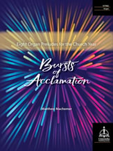 Bursts of Acclamation Organ sheet music cover